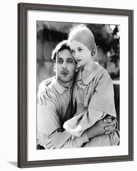 Sunrise, George O'Brien, Janet Gaynor, 1927-null-Framed Photo