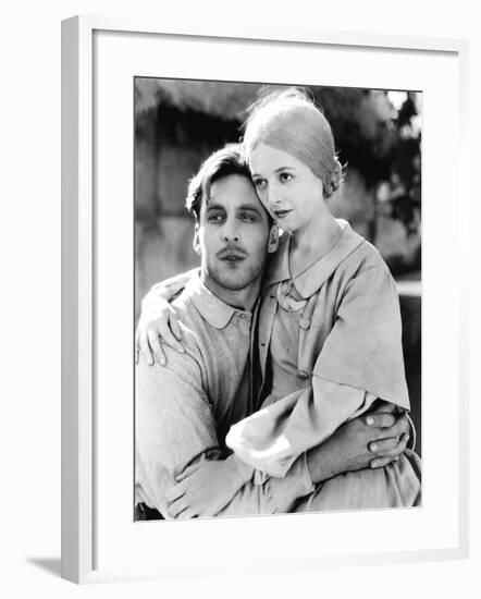 Sunrise, George O'Brien, Janet Gaynor, 1927-null-Framed Photo