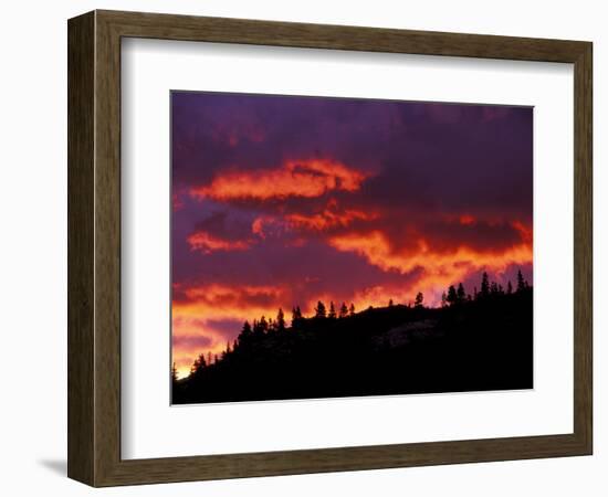 Sunrise, Glacier National Park, Montana, USA-Art Wolfe-Framed Photographic Print