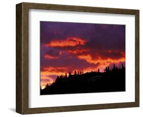 Sunrise, Glacier National Park, Montana, USA-Art Wolfe-Framed Photographic Print