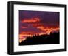 Sunrise, Glacier National Park, Montana, USA-Art Wolfe-Framed Photographic Print