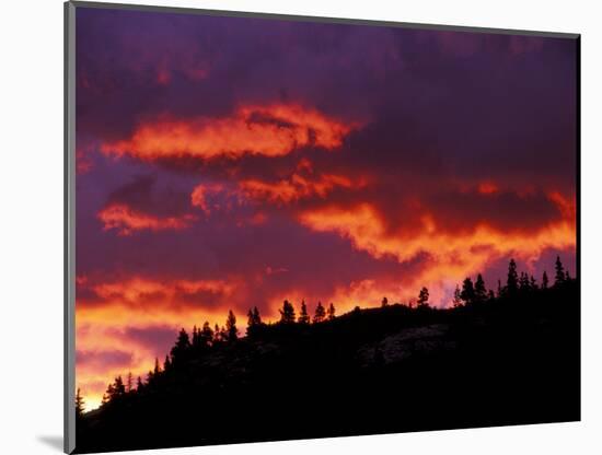 Sunrise, Glacier National Park, Montana, USA-Art Wolfe-Mounted Photographic Print