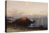 Sunrise, Grand Manan-Albert Bierstadt-Stretched Canvas