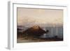 Sunrise, Grand Manan-Albert Bierstadt-Framed Giclee Print