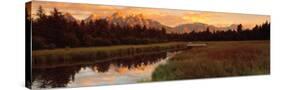 Sunrise Grand Teton National Park, Wyoming, USA-null-Stretched Canvas