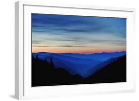 Sunrise, Great Smoky Mountains National Park, North Carolina, USA-null-Framed Photographic Print