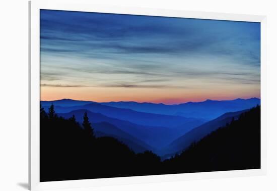 Sunrise, Great Smoky Mountains National Park, North Carolina, USA-null-Framed Photographic Print