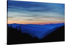 Sunrise, Great Smoky Mountains National Park, North Carolina, USA-null-Stretched Canvas