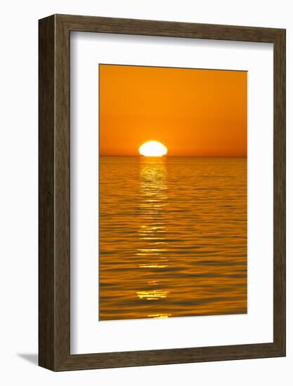 Sunrise, Gulf of California (Sea of Cortez), Baja California, Mexico, North America-Michael Nolan-Framed Photographic Print