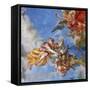 Sunrise Hall, Fresco-Guglielmo Levera-Framed Stretched Canvas