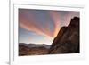 Sunrise Highlights the Clouds Above the Alabama Hills Region-James White-Framed Photographic Print