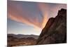 Sunrise Highlights the Clouds Above the Alabama Hills Region-James White-Mounted Photographic Print