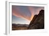 Sunrise Highlights the Clouds Above the Alabama Hills Region-James White-Framed Photographic Print