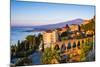 Sunrise Hitting the Top of Mount Etna Volcano-Matthew Williams-Ellis-Mounted Photographic Print