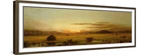 Sunrise, Hoboken Meadows, C.1875-1885-Martin Johnson Heade-Framed Giclee Print