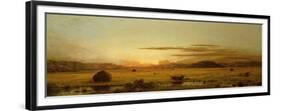 Sunrise, Hoboken Meadows, C.1875-1885-Martin Johnson Heade-Framed Giclee Print