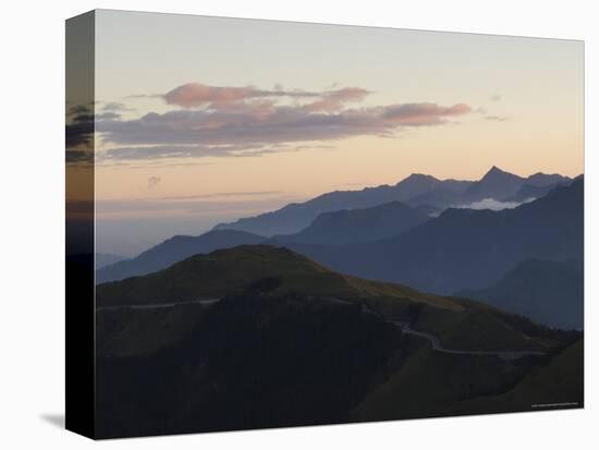 Sunrise, Hohuanshan Mountain, Taroko Gorge National Park, Hualien County, Taiwan-Christian Kober-Stretched Canvas