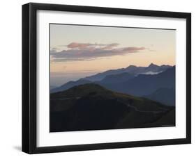 Sunrise, Hohuanshan Mountain, Taroko Gorge National Park, Hualien County, Taiwan-Christian Kober-Framed Photographic Print