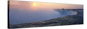 Sunrise Horseshoe Falls Niagara Falls NY USA-null-Stretched Canvas