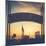 Sunrise in Binz on Rügen, bridge, landing stage-Mandy Stegen-Mounted Photographic Print