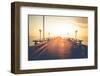 Sunrise in Binz on Rügen-Mandy Stegen-Framed Photographic Print