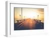 Sunrise in Binz on Rügen-Mandy Stegen-Framed Photographic Print