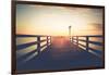 Sunrise in Binz on Rügen-Mandy Stegen-Framed Photographic Print