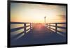 Sunrise in Binz on Rügen-Mandy Stegen-Framed Photographic Print