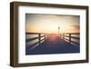 Sunrise in Binz on Rügen-Mandy Stegen-Framed Photographic Print