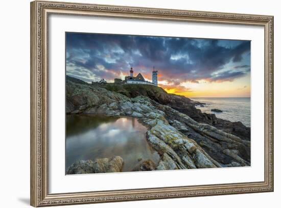 Sunrise In Brittany-Mathieu Rivrin-Framed Photographic Print