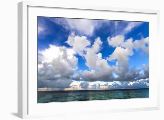 Sunrise in Filiteyo, Maldives-Fran?oise Gaujour-Framed Photographic Print