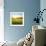 Sunrise in Green Rural Field-Liang Zhang-Framed Photographic Print displayed on a wall