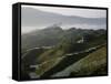 Sunrise in June, Longsheng Terraced Ricefields, Guangxi Province, China-Angelo Cavalli-Framed Stretched Canvas