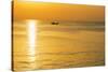 Sunrise in Kagoshima Bay, Kagoshima, Kyushu, Japan, Asia-Christian Kober-Stretched Canvas