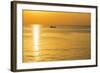 Sunrise in Kagoshima Bay, Kagoshima, Kyushu, Japan, Asia-Christian Kober-Framed Photographic Print