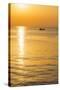 Sunrise in Kagoshima Bay, Kagoshima, Kyushu, Japan, Asia-Christian Kober-Stretched Canvas