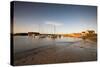 Sunrise in Lyme Regis, Dorset England UK-Tracey Whitefoot-Stretched Canvas