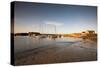 Sunrise in Lyme Regis, Dorset England UK-Tracey Whitefoot-Stretched Canvas