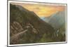 Sunrise in Nantahala Gorge, Western North Carolina-null-Mounted Art Print