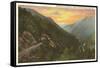 Sunrise in Nantahala Gorge, Western North Carolina-null-Framed Stretched Canvas