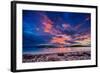 Sunrise in Nidri Lefkas Island Greece-Remy Musser-Framed Photographic Print