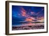 Sunrise in Nidri Lefkas Island Greece-Remy Musser-Framed Photographic Print