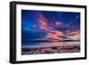 Sunrise in Nidri Lefkas Island Greece-Remy Musser-Framed Photographic Print