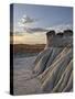 Sunrise in the Badlands, Theodore Roosevelt National Park, North Dakota, USA, North America-James Hager-Stretched Canvas