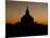 Sunrise in the Buddhist Temples of Bagan (Pagan), Myanmar (Burma)-Julio Etchart-Mounted Photographic Print