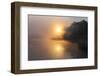 Sunrise in the Danube Meadows, Austria-Rainer Mirau-Framed Photographic Print