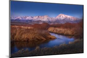 Sunrise in the Eastern Sierra Nevada Mountains-Sheila Haddad-Mounted Photographic Print