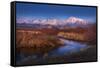 Sunrise in the Eastern Sierra Nevada Mountains-Sheila Haddad-Framed Stretched Canvas