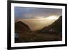 Sunrise in the Fladinger Mountain On the Left, Alps, South Tirol-Rolf Roeckl-Framed Photographic Print