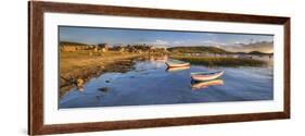 Sunrise in the Harbour at Challapampa Village, Lake Titicaca, Bolivia-Matthew Williams-Ellis-Framed Photographic Print